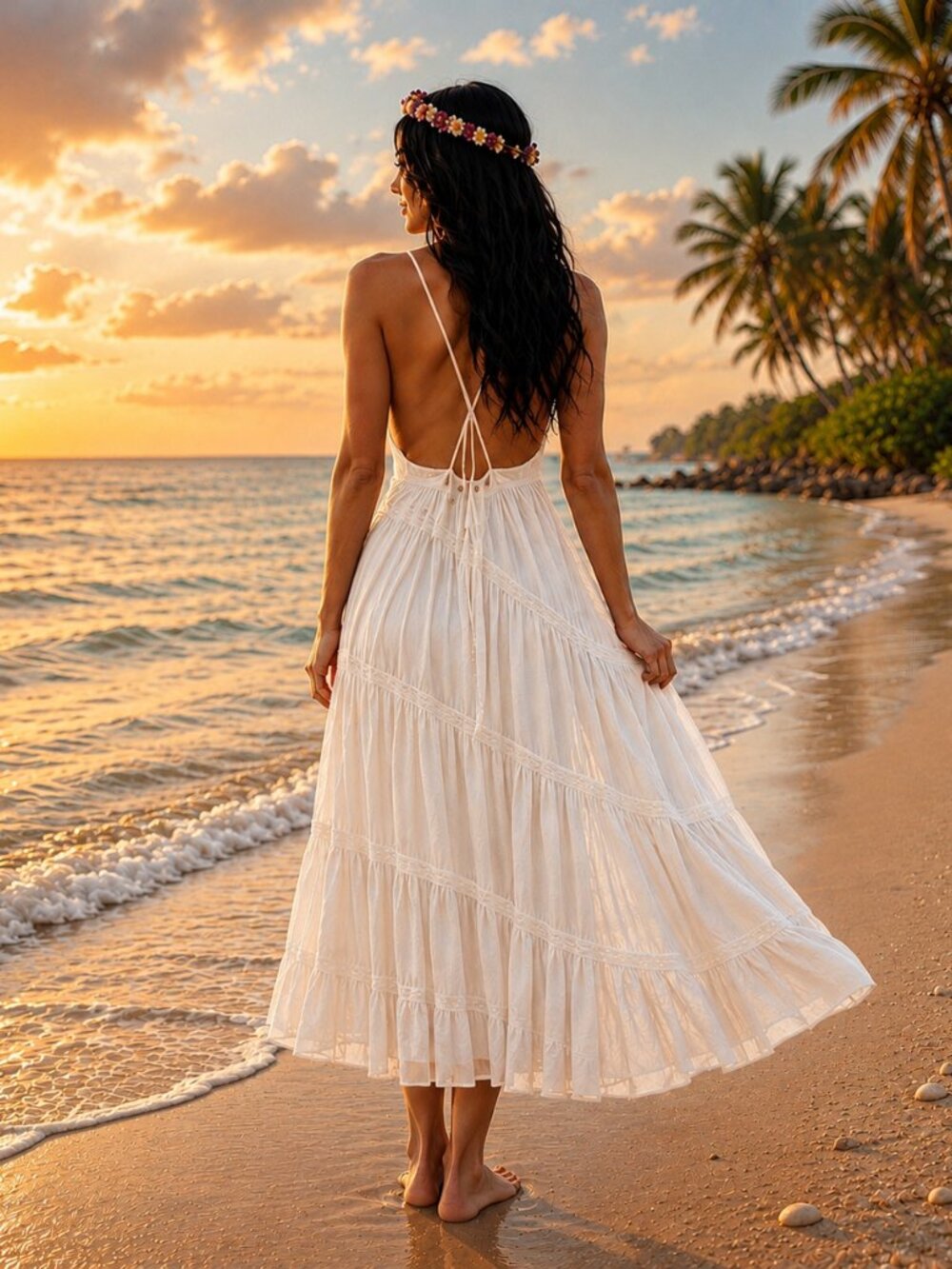 Free People Horizon Coast Maxi Dress XS NWT - Picture 6 of 10